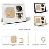 Marco Recuerdo con Huella de tu Mascota – Kit Completo